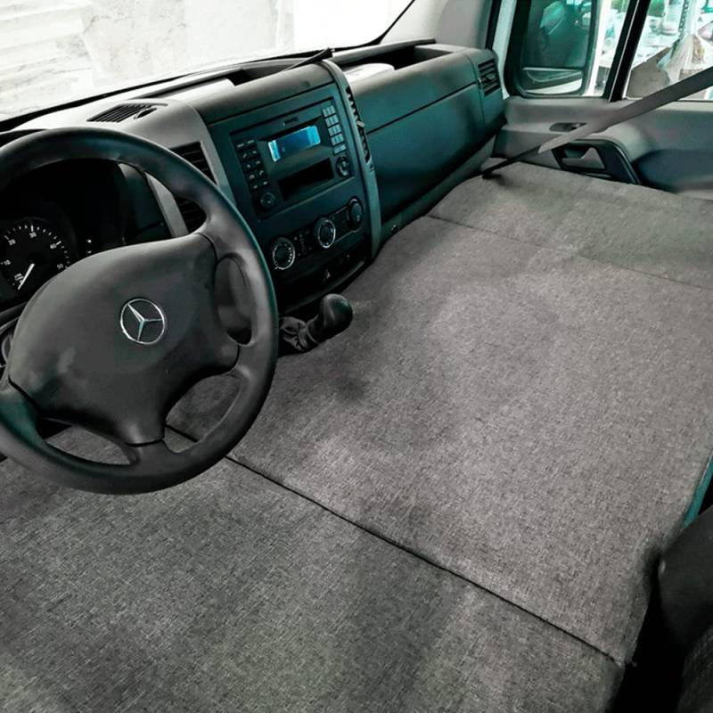 KFoam. Faltbare Matratze für Vorderbett, für Mercedes Sprinter, Grau (2006-2017) von K´Foam Store