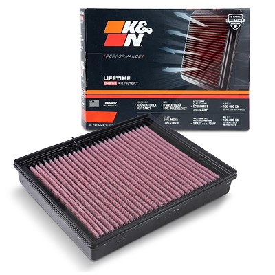 K&n Filters Sportluftfilter [Hersteller-Nr. 33-5000] für Ford, Ford Usa von K&N Filters