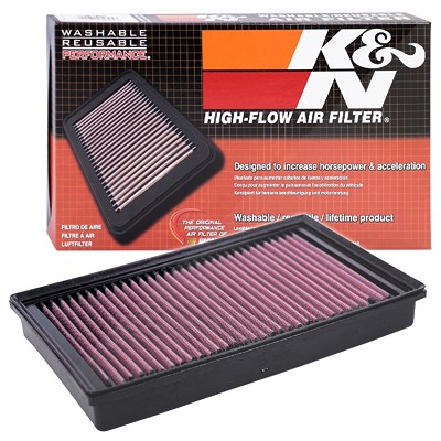 K&n Filters Sportluftfilter [Hersteller-Nr. 33-3005] für VW, Cupra, Skoda, Audi, Seat von K&N Filters