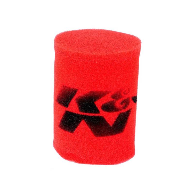 K&N 25-1770 KFZ und Motorrad Luftfilter-Umhüllung aus Schaumstoff Rot von K&N