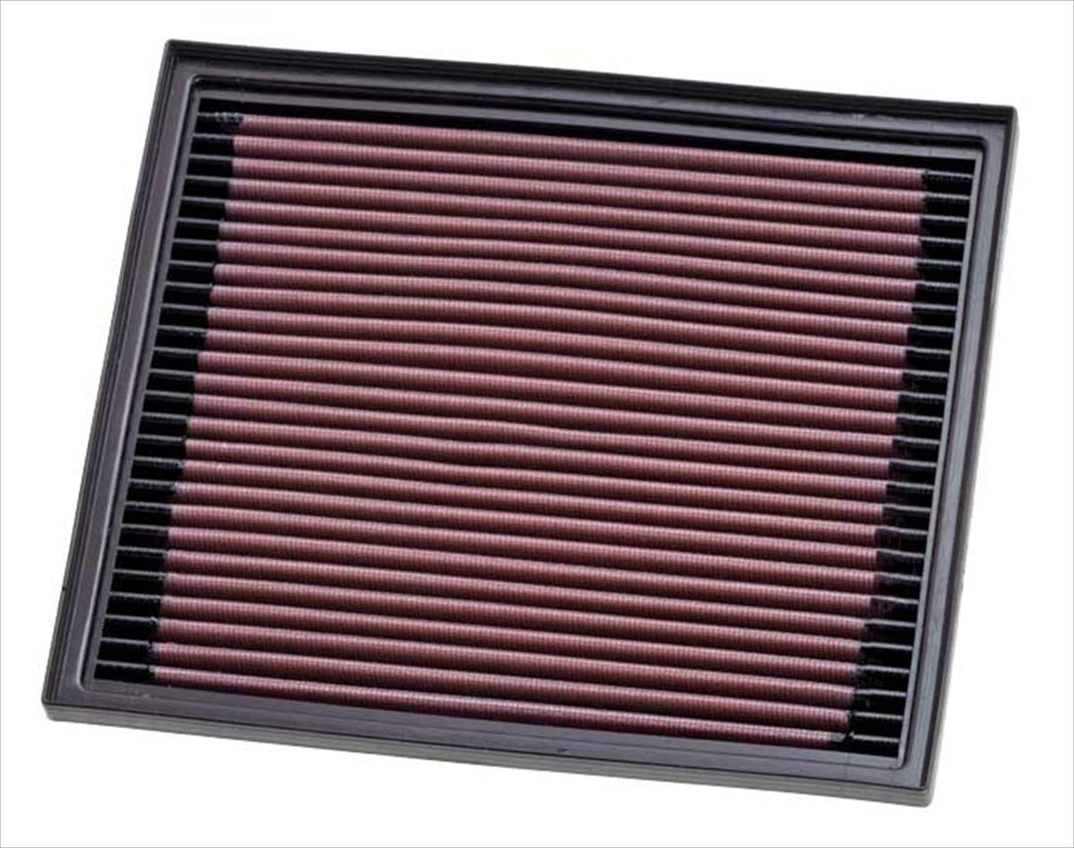 K&N 33-2119 Motorluftfilter: Hochleistung, Prämie, Abwaschbar, Ersatzfilter, Erhöhte Leistung, 1996-2019 (C4, DS5, Expert,2008, 5008, Discovery, Range Rover, Crossland X) von K&N