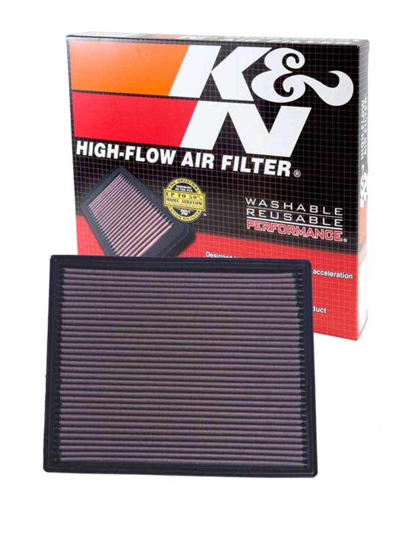 K&N 33-2139 Motorluftfilter: Hochleistung, Prämie, Abwaschbar, Ersatzfilter,Erhöhte Leistung, 1999-2005 (Grand Cherokee and Grand Cherokee II) von K&N