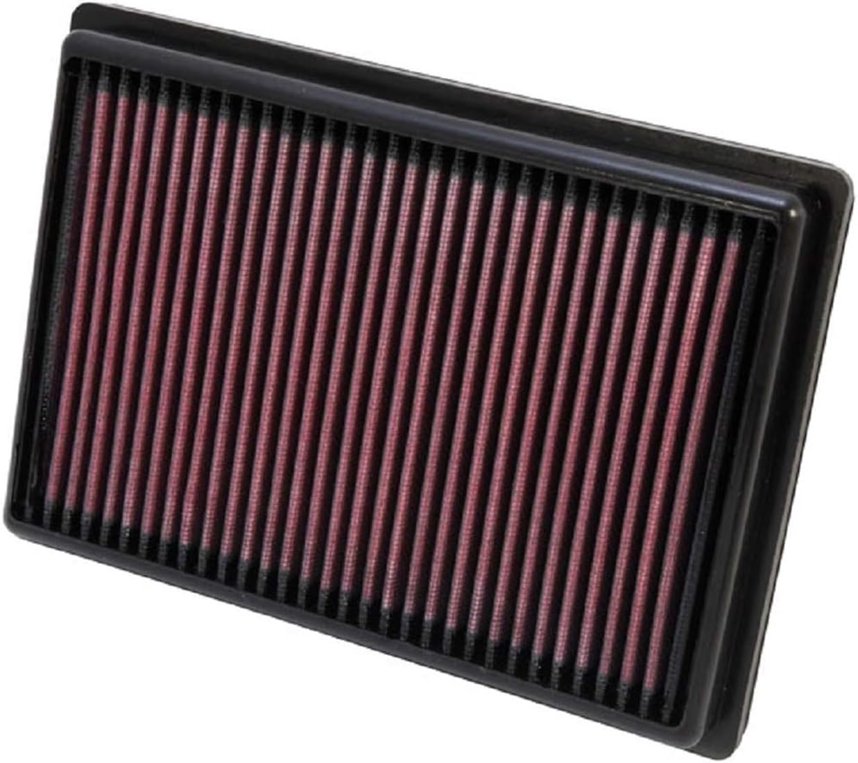 K&N Motorluftfilter: Wiederverwendbar, alle 75.000 Meilen reinigen, waschbar, Premium, Ersatz-Autoluftfilter: Kompatibel 2011–2020 CHEVROLET/HOLDEN (Onix, Prisma, Sonic, Aveo, Barina), 33-2476 von K&N