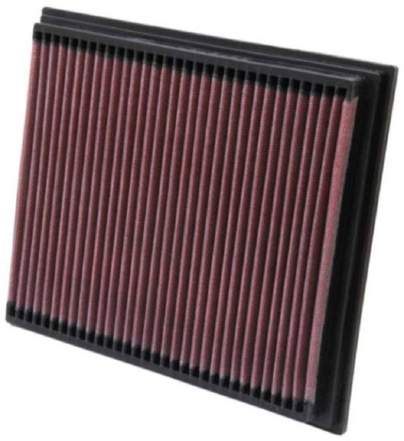 K&N 33-2767 Motorluftfilter: Hochleistung, Prämie, Abwaschbar, Ersatzfilter,Erhöhte Leistung, 1996-2004 (SLK200 Kompressor, SLK230, SLK200) von K&N