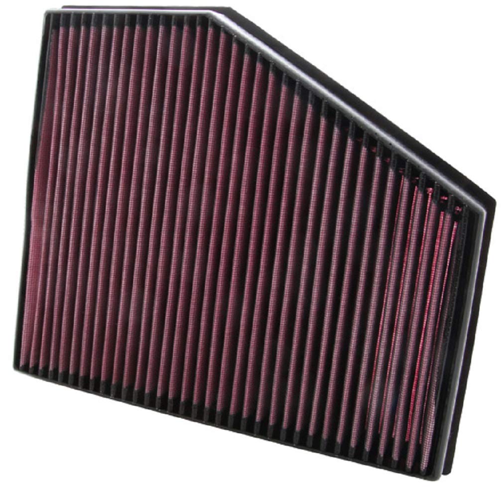 K&N 33-2943 Motorluftfilter: Hochleistung, Prämie, Abwaschbar, Ersatzfilter,Erhöhte Leistung, 2004-2011 (635d, 520d, 535d) von K&N