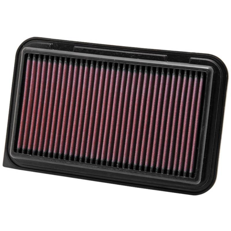 K&N 33-2974 Motorluftfilter: Hochleistung, Prämie, Abwaschbar, Ersatzfilter,Erhöhte Leistung, 2010-2017 (Swift, Swift IV, Splash, Wagon R, Agila) von K&N