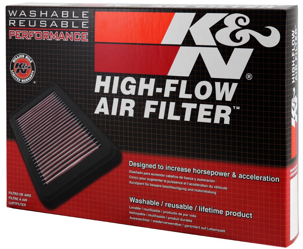 K&N 33-2975 Motorluftfilter: Hochleistung, Prämie, Abwaschbar, Ersatzfilter,Erhöhte Leistung, 2009-2018 (C-Elysee, Berlingo, C3, C4, C5, DS3, DS5, 4008, Expert, Partner, 2008) von K&N