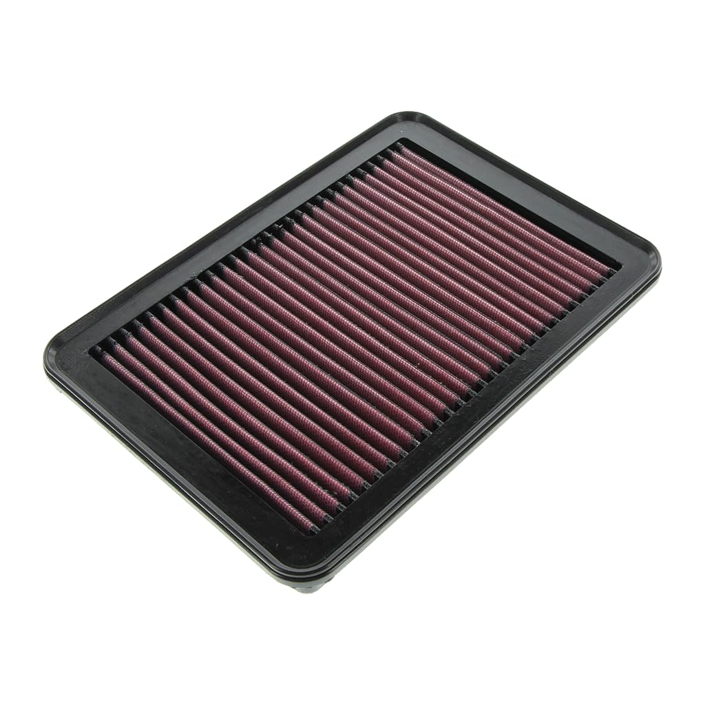 K&N 33-2980 Motorluftfilter: Hochleistung, Prämie, Abwaschbar, Ersatzfilter,Erhöhte Leistung, 2005-2018 (Grand Starex, H1, H-1, H300, Starex, Iload, Imax, Navara) von K&N