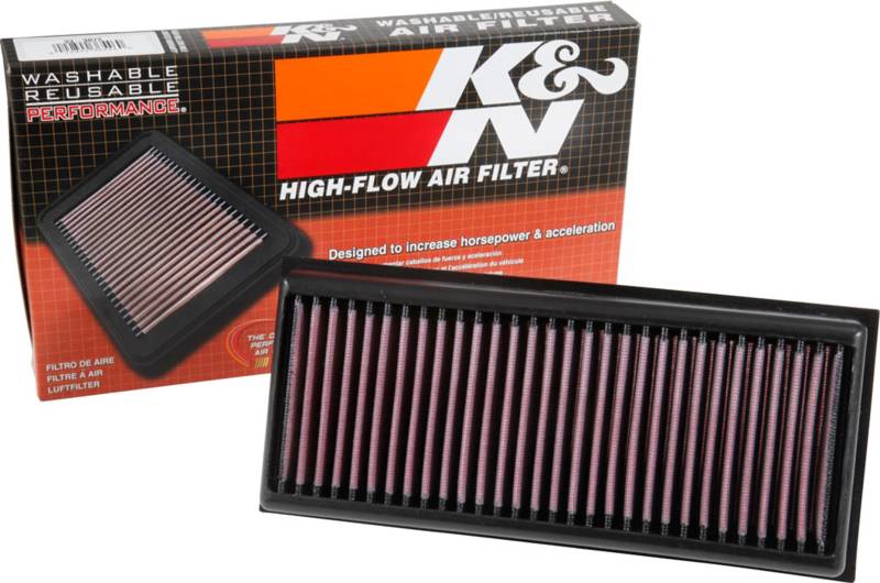 K&N 33-3072 Motorluftfilter: Hochleistung, Prämie, Abwaschbar, Ersatzfilter,Erhöhte Leistung, 2014-2019 (C63, GLC63, GLC63 AMG S, G500, G550, G550 4x4, S63 AMG) von K&N