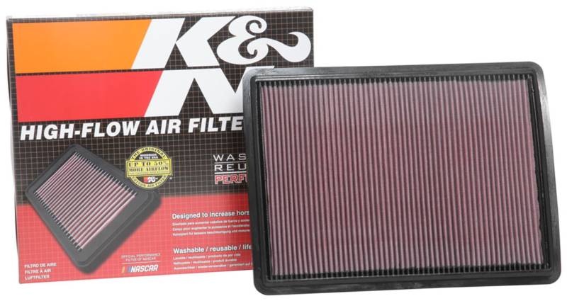 K&N 33-3077 Motorluftfilter: Hochleistung, Prämie, Abwaschbar, Ersatzfilter,Erhöhte Leistung, 2016-2019 (Ioniq, Niro) von K&N