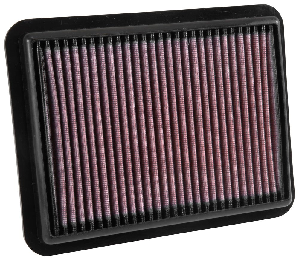 K&N 33-5038 Motorluftfilter: Hochleistung, Prämie, Abwaschbar, Ersatzfilter, Erhöhte Leistung 2013-2019 (Yaris, Yaris iA, Mazda 2, Mazda 3, CX-3, Demio) von K&N