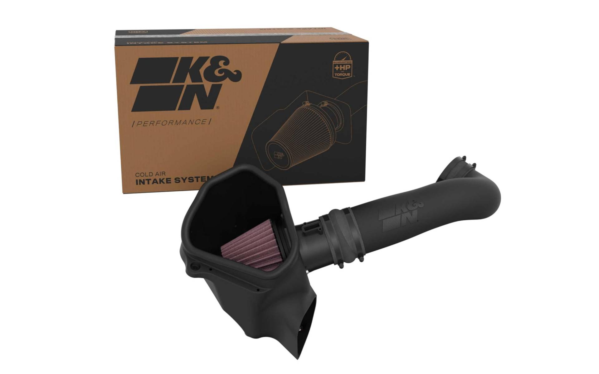 K&N Aircharger Kit kompatibel mit Cadillac CT5-V (Blackwing) 6.2L V8 2022-2024 (63-3121) von K&N