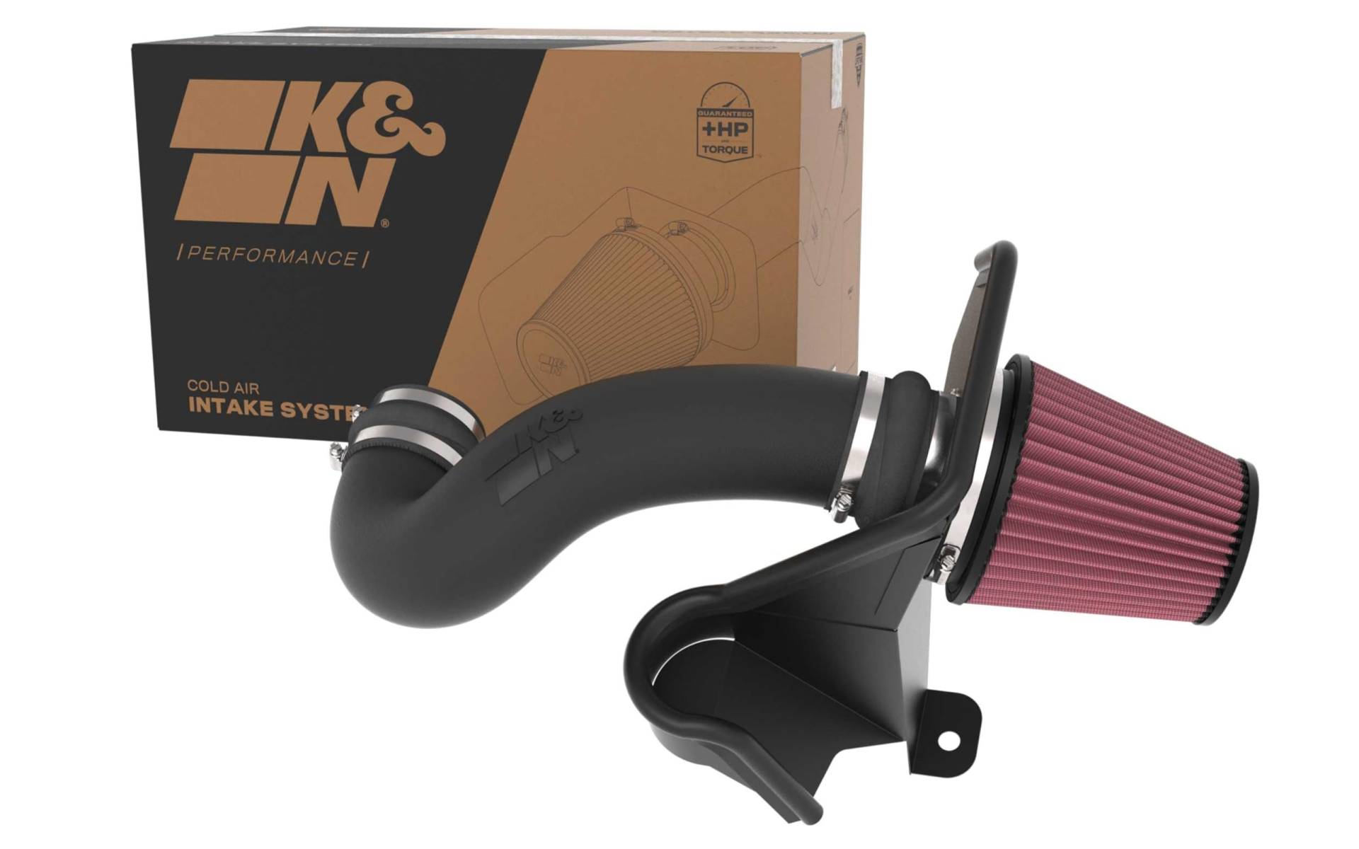 K&N Aircharger Kit kompatibel mit Jeep Grand Cherokee 5.7L V8 2022-2023 (63-1593) von K&N