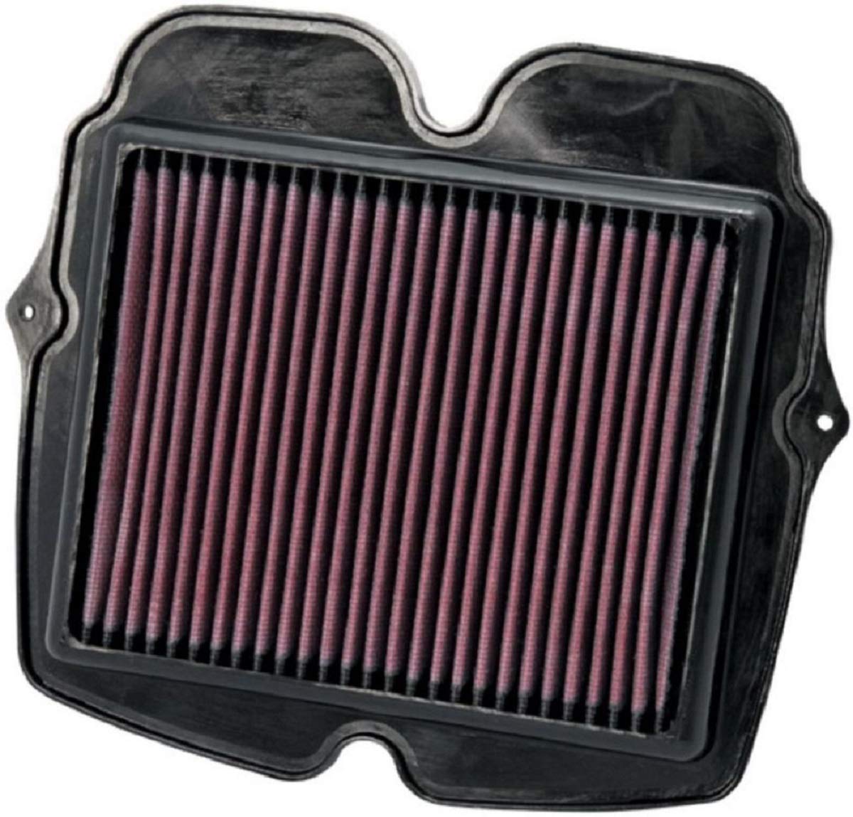 K&N HA-1110 Motorrad Tauschluftfilter Rot von K&N