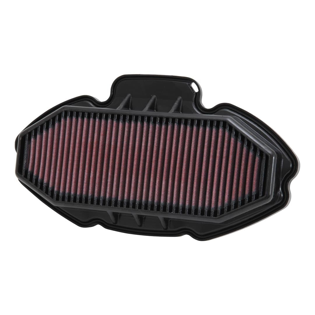 K&N HA-7012 Motorrad Tauschluftfilter Rot von K&N