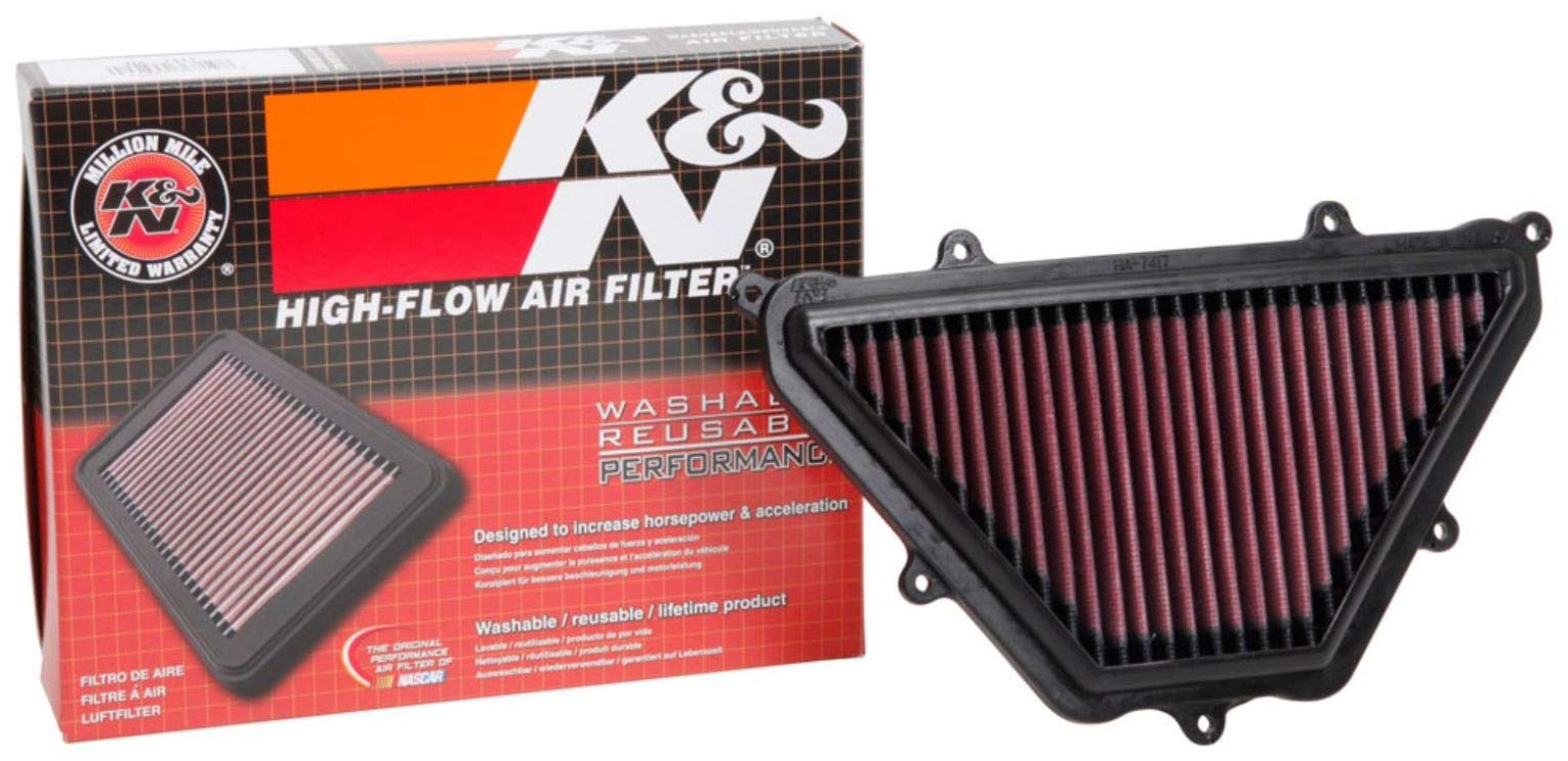 K&N Luftfilter kompatibel mit Honda X-ADV 745 2017- (HA-7417),Rot von K&N