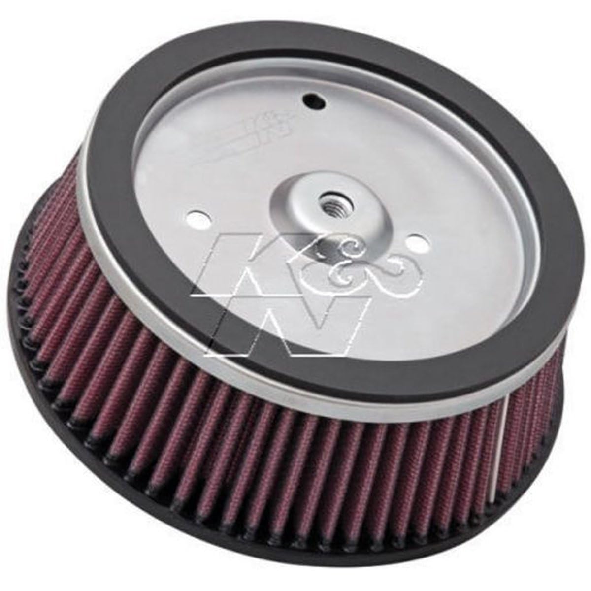 K&N HD-0800 Motorrad Tauschluftfilter, Rot von K&N