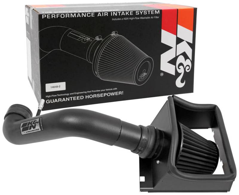 K&N Intake Kit F150 5.0 2011-2014 (71-2581), Red,Rot von K&N