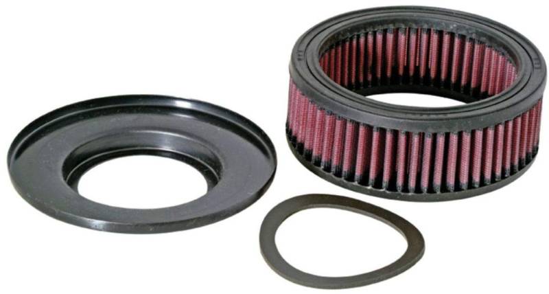 K&N KA-1596 Motorrad Tauschluftfilter, Rot von K&N