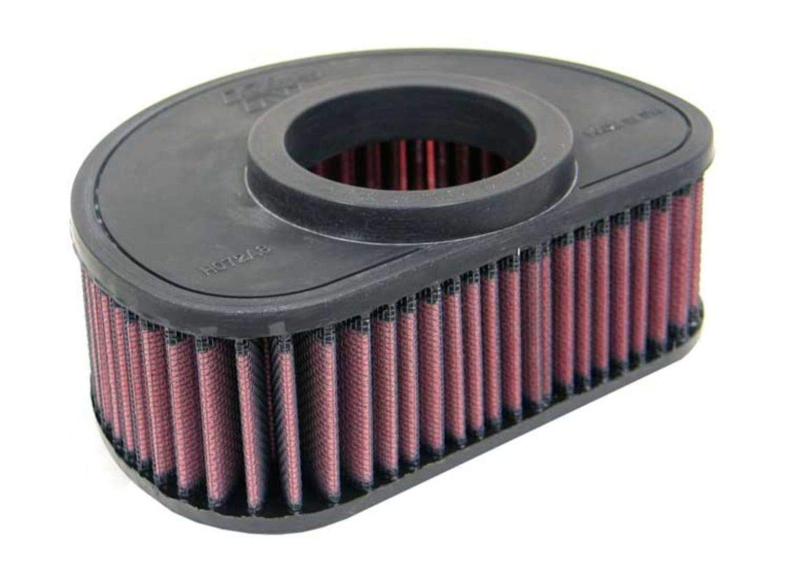 K&N KA-1603 Motorrad Tauschluftfilter, Rot von K&N