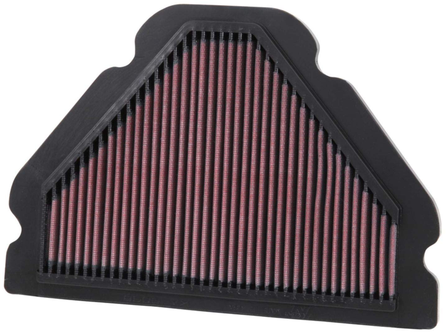 K&N KA-9098 Motorrad Tauschluftfilter, Rot von K&N