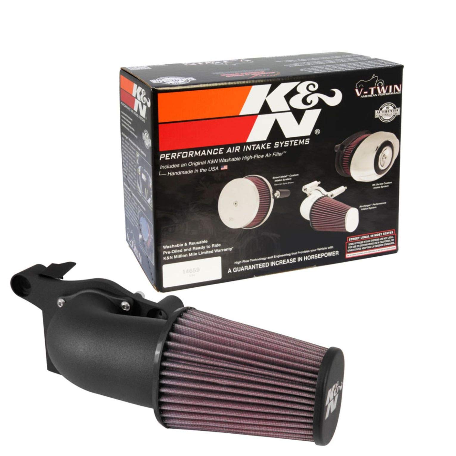 K&N KIT TODOTERRENO CON CARGADOR DE AIRE 63-1138 von K&N