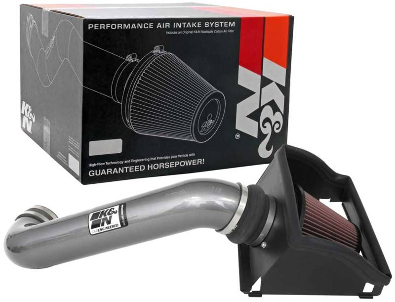 K&N High Performance Air Intake Kit kompatibel mit Ford F150 5.0L V8 Facelift 2021- (77-2616KC) von K&N