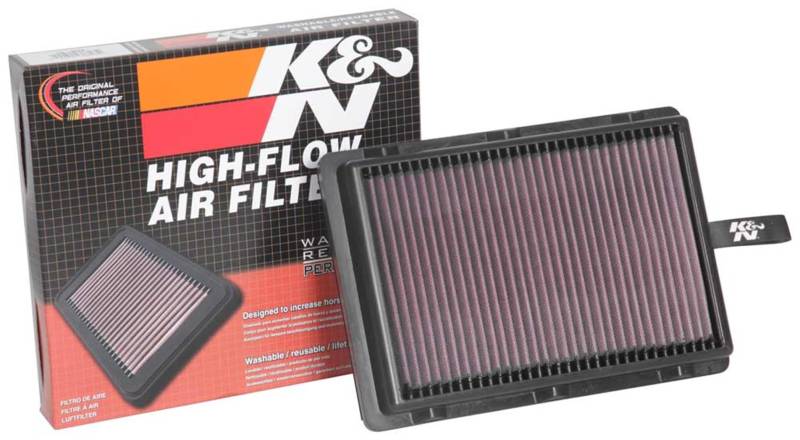 K&N Luftfilter kompatibel mit Hyundai Tucson 1.6/2.0/2.4 2016- & Kia Sportage 2.0/2.4 2017- (33-5046) von K&N