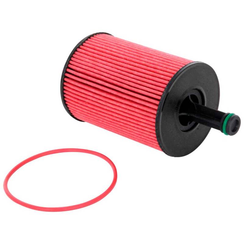 K&N Ölfilter - High Performance-Series kompatibel mit Audi, Seat, VW (HP-7031), Rot von K&N