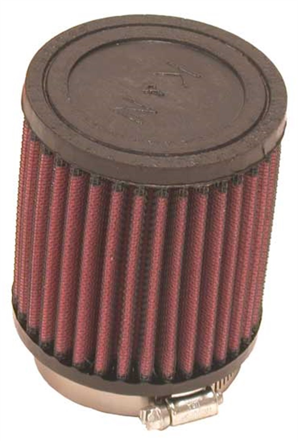 K&N RB-0700 Waschbarer und wiederverwendbarer KFZ und Motorrad Universal Gummi Filter, Rot von K&N