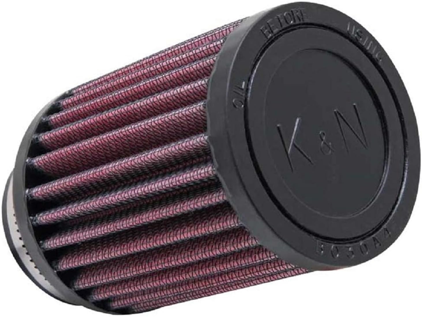 K&N RU-1280 KFZ und Motorrad Gummi Universalluftfilter Rot von K&N