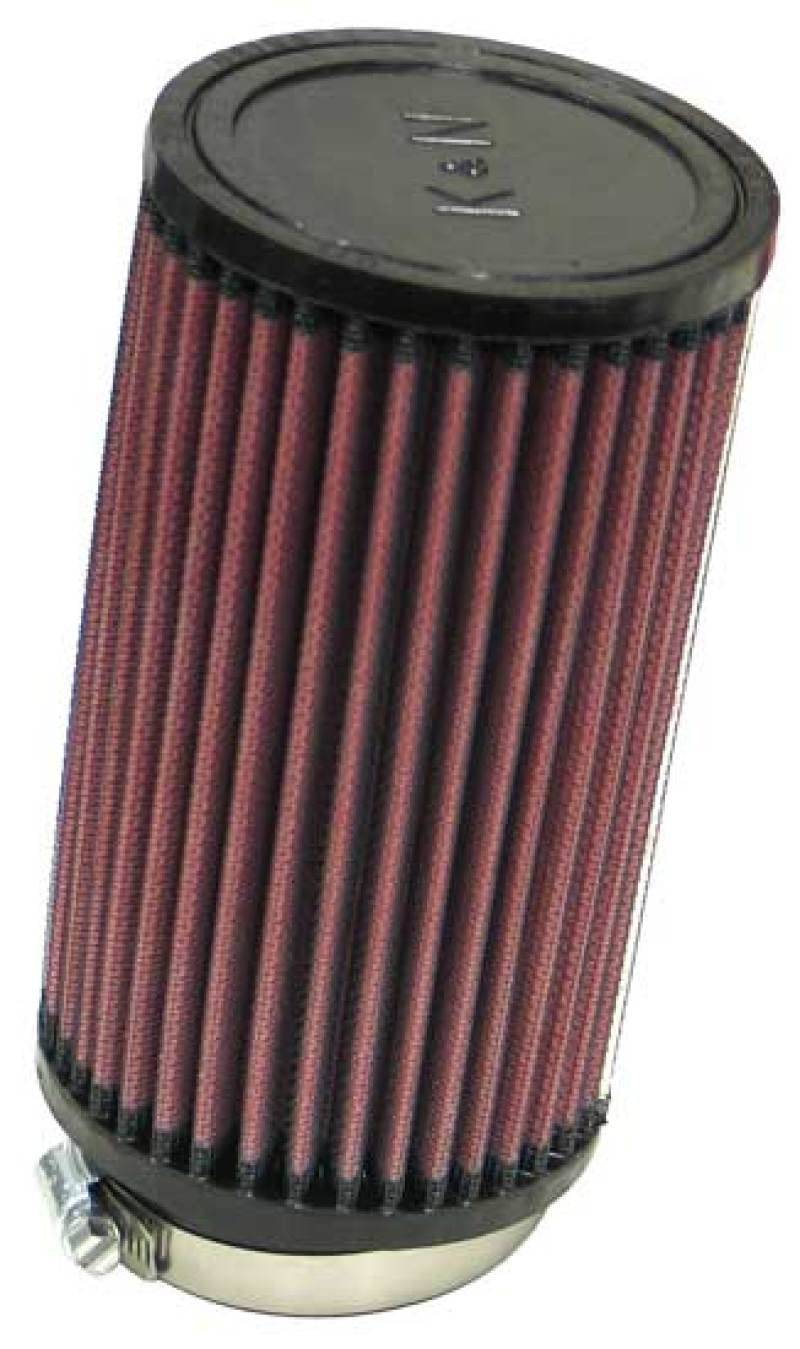 K&N RU-1480 KFZ und Motorrad Gummi Universalluftfilter, Rot von K&N