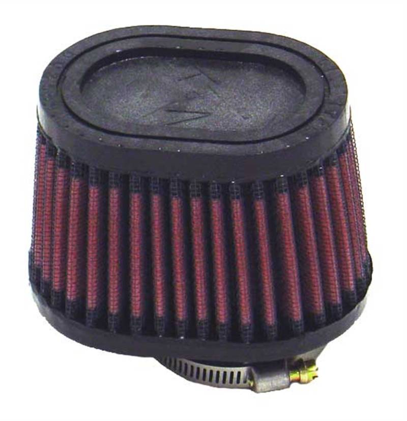 K&N RU-2450 KFZ und Motorrad Gummi Universalluftfilter, Rot von K&N