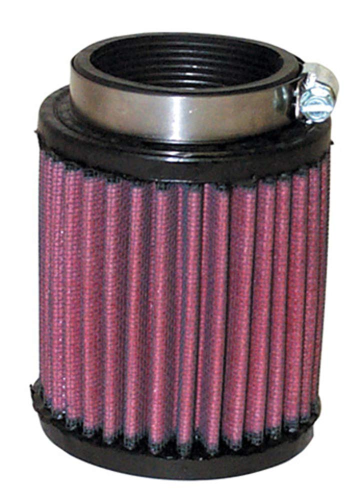 K&N RU-3120 KFZ und Motorrad Gummi Universalluftfilter , Rot von K&N