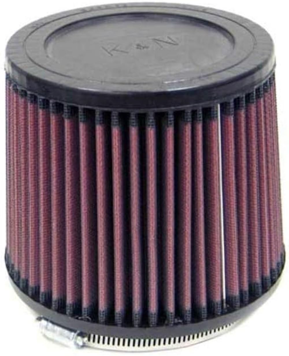 K&N RU-4260 KFZ und Motorrad Gummi Universalluftfilter Rot von K&N