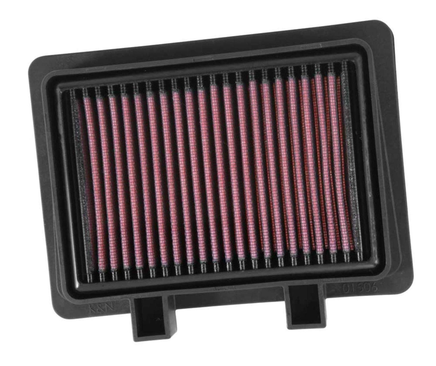 K&N SU-1014 Motorrad Luftfilter, Rot von K&N