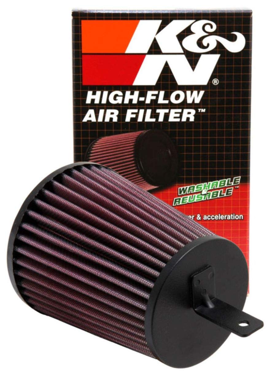 K&N SU-4002 Motorrad K&N Tausch-Luftfilter, Rot von K&N