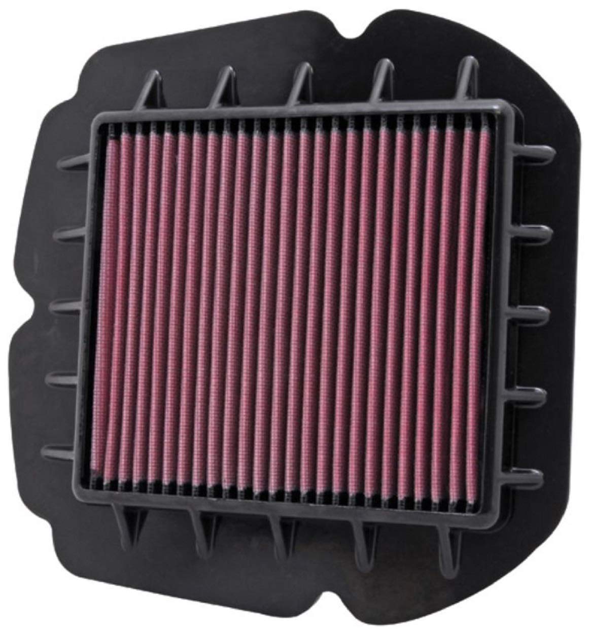 K&N SU-6509 Motorrad K&N Tausch-Luftfilter, Rot von K&N