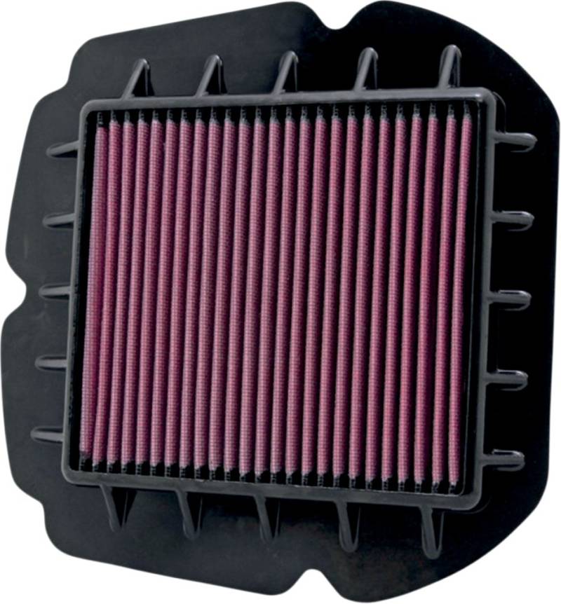 K&N SU-6509 Motorrad K&N Tausch-Luftfilter, Rot von K&N