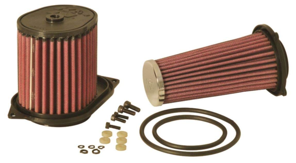 K&N SU-7086 Motorrad Tauschluftfilter, Rot von K&N