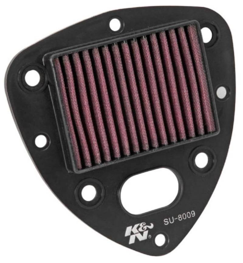 K&N Filters SU-8009 Motorrad Motorräume Rot von K&N