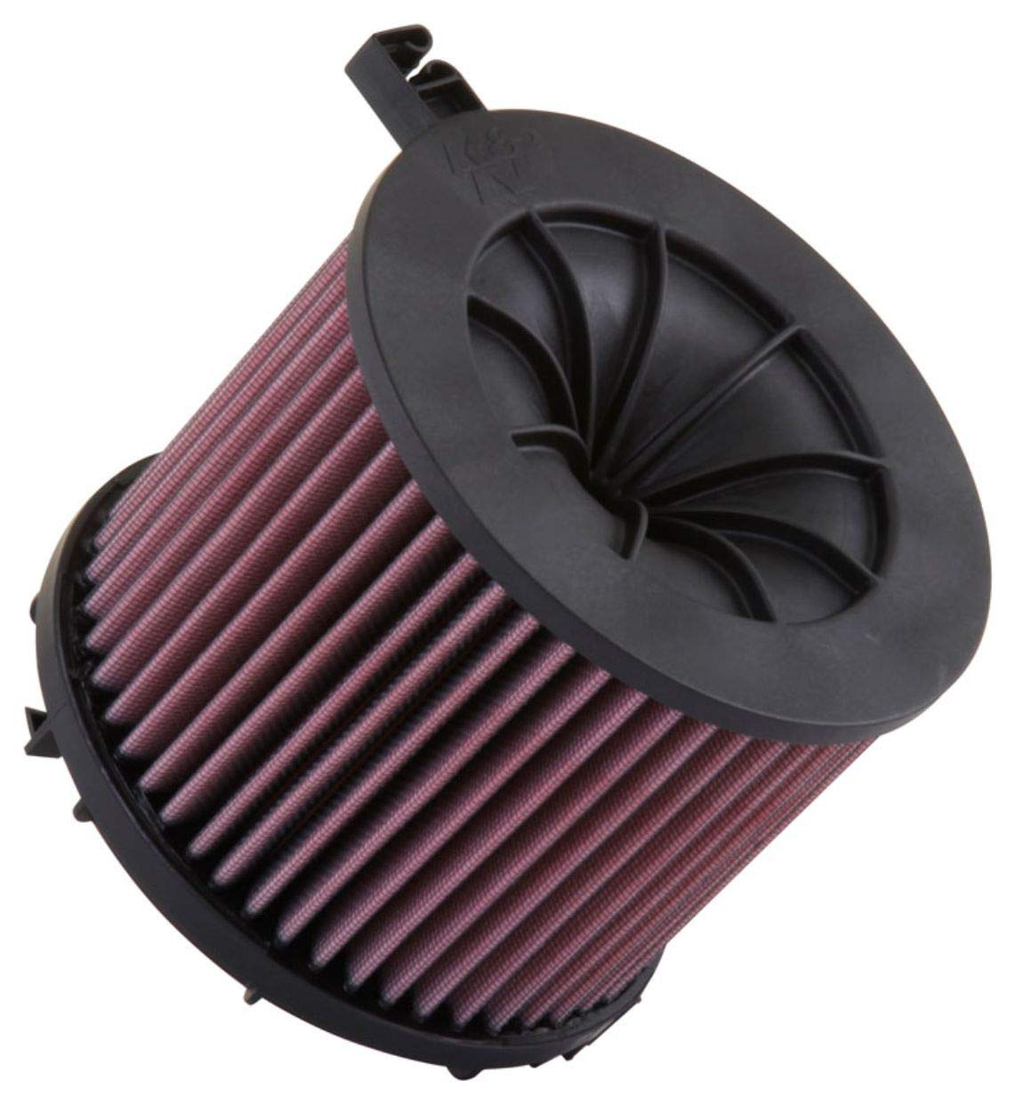 K&N Tauschluftfilter kompatibel mit Audi A4 (8W/B9) / A5 (F5) / Q5 (FY) 2.0 (Diesel inkl. Quattro) 2016- (E-0648) von K&N