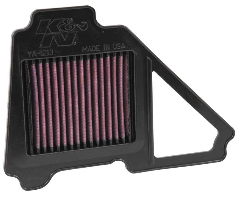 K&N YA-1213 Motorrad Luftfilter, Rot von K&N