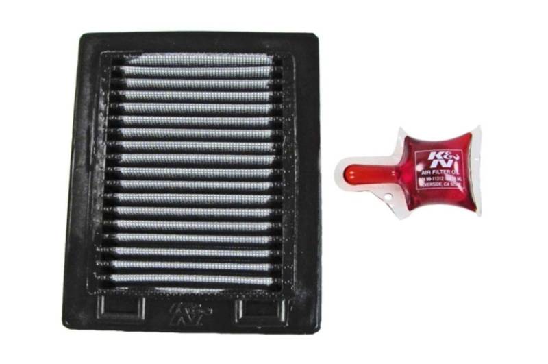 K&N YA-2292 Motorrad Luftfilter, Rot von K&N