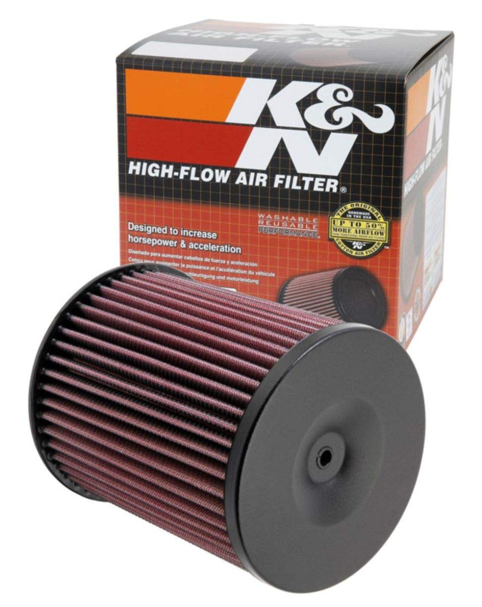 K&N YA-4504 Motorrad K&N Tausch-Luftfilter, Rot von K&N