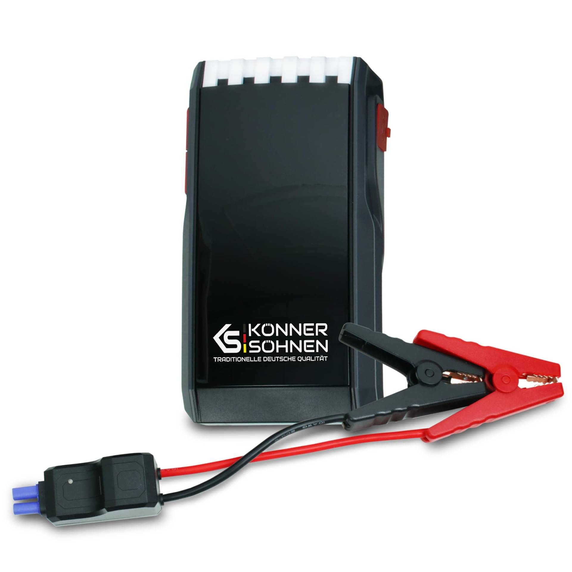 K&S Könner&Söhnen KS JS-1000 3-in-1 Starthilfe Powerbank,Starter für 12V mit Lithium-Ionen-Akku12000 mAh,Kfz-Batterie-Booster 1000A,Auto Starthilfe mit LED Taschenlampe, autobatterie starthilfe von K&S Könner&Söhnen