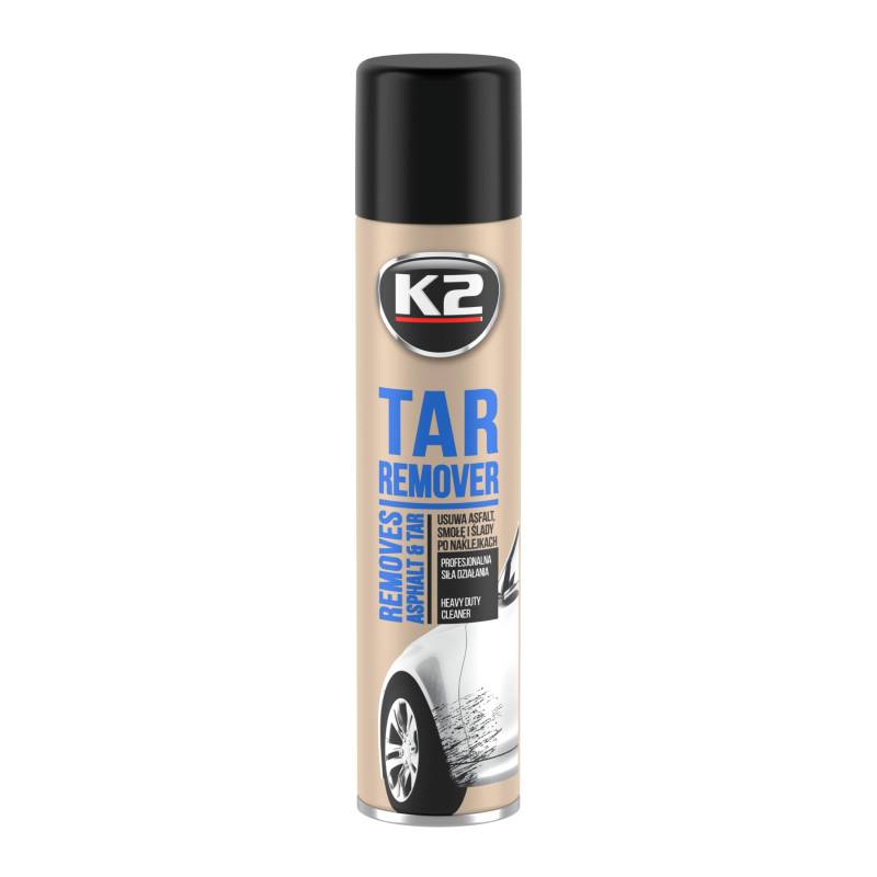 K2 | Asphalt-, Teer- und Baumharz Entferner, ideal auch zum Entfernen von Aufkleber, 300ml von K2