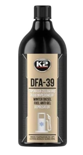 K2 DFA-39 Diesel Zusatz Winter Additiv Frostschutz Antifrost bis - 39°C, Gebindegröße:1 Liter von K2