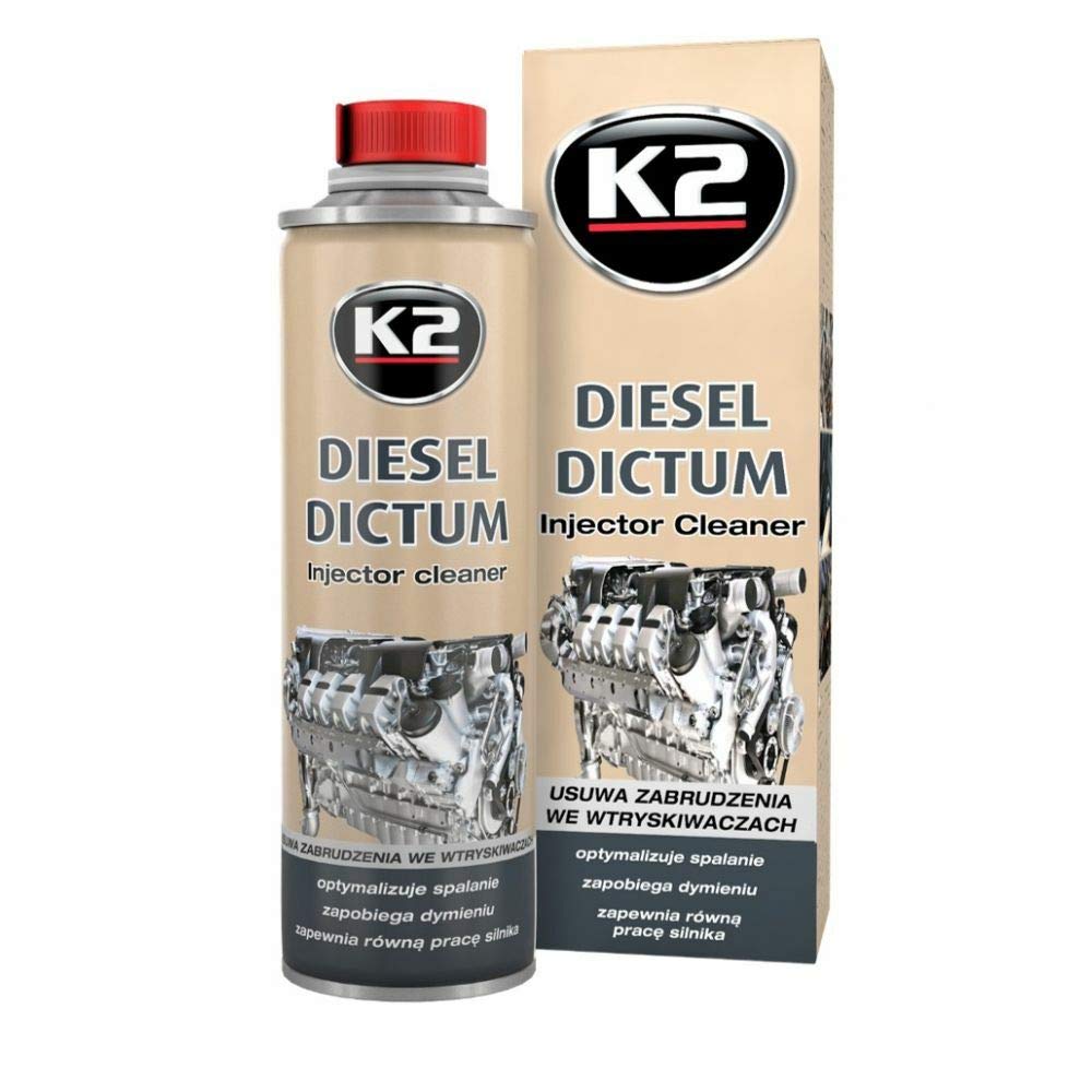 K2 Diesel Injektor Reiniger, Injektorenreiniger, Dieselsystemreiniger, Dieselinjector Reiniger, 500ml von K2