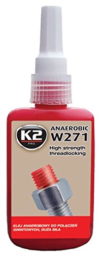 K2 Schraubensicherung hochfest, Schrauben-Kleber, Metallkleber, Sekundenkleber, Schrauben-Sicherung 50ml von K2